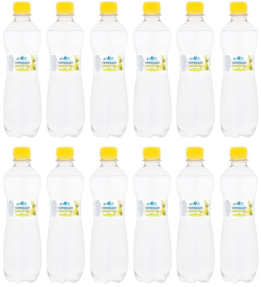 12 x Tipperary Lemon & Lime Flavour Sparkling Water 500Ml