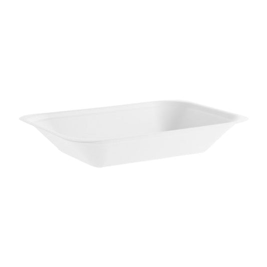 4 x D2E 16Oz Medium Nourish Moulded Fibre Chip Tray 50PK