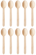 10 x D2E Cutlery Wooden Spoon 6In 100Pk X 10