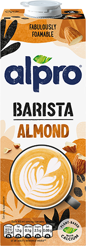 8 x Alpro Almond Barista  - 1LTR