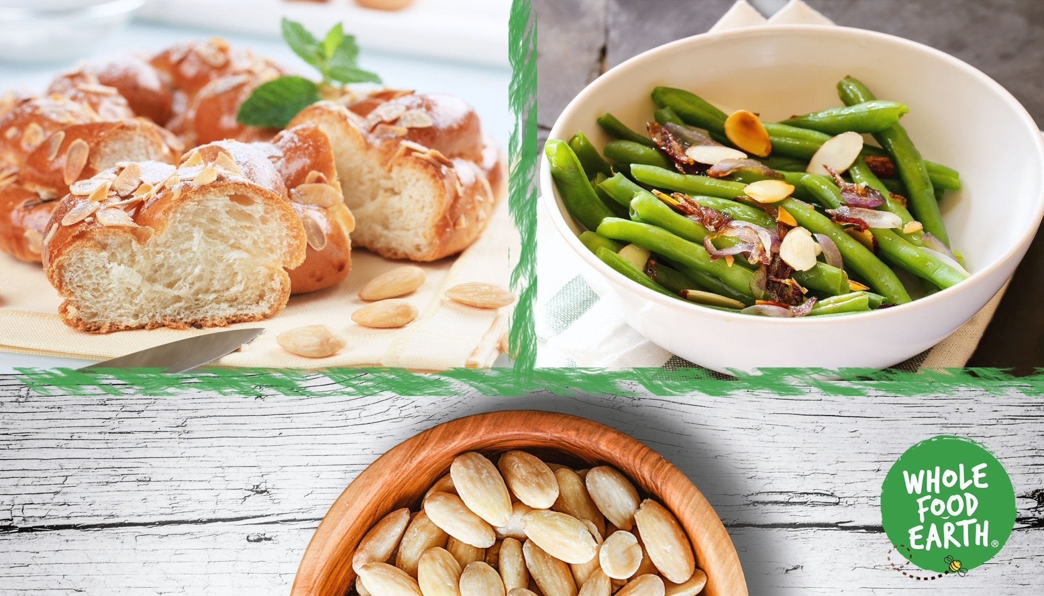 Whole Blanched Almonds