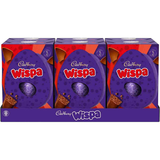 6 x Cadbury Wispa Traditional Egg - 183GM