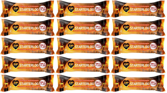 15 x Zip Starterlog 700G